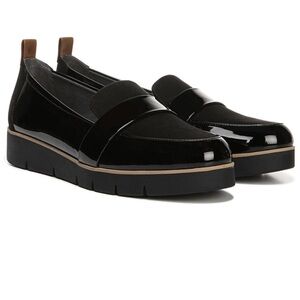 Dr. Scholl's Black Patent Leather Loafers Sz 7